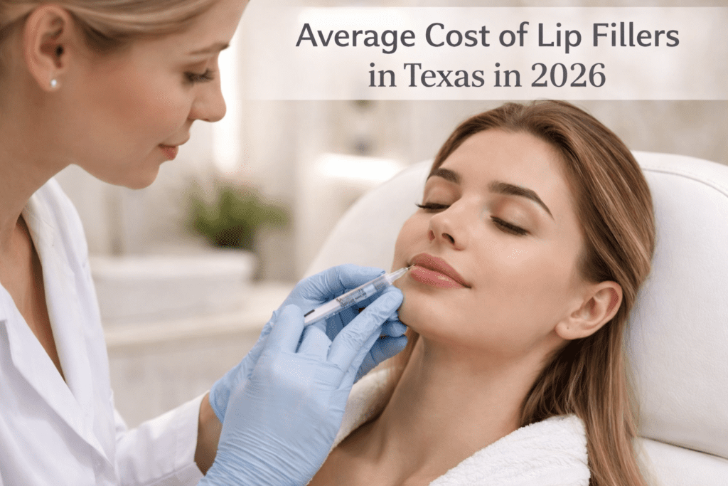 Average Cost of Lip Fillers in Texas in 2026