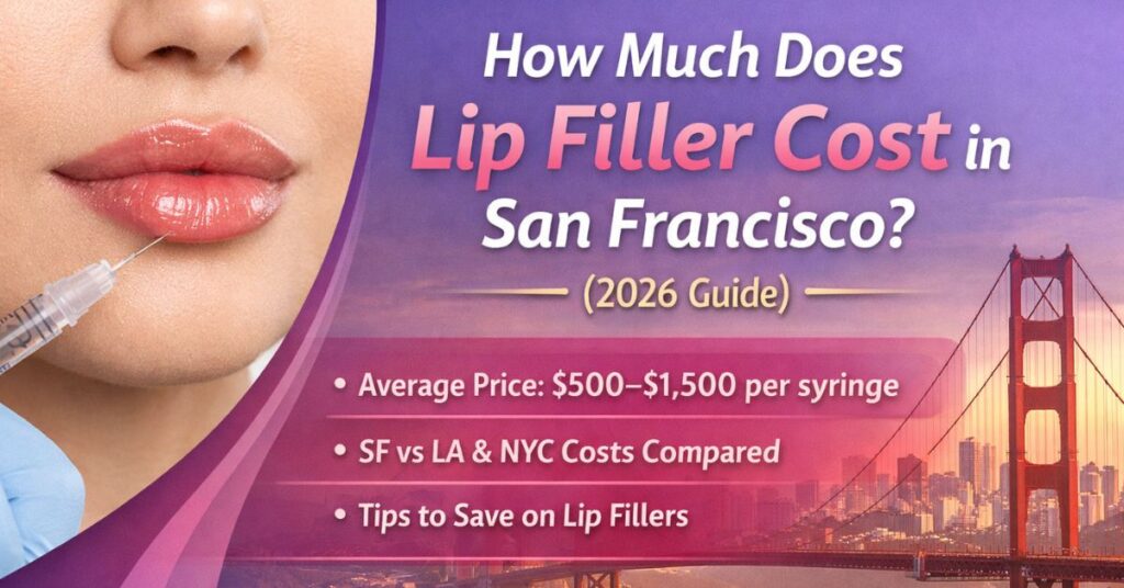 How Much Does Lip Filler Cost in San Francisco?