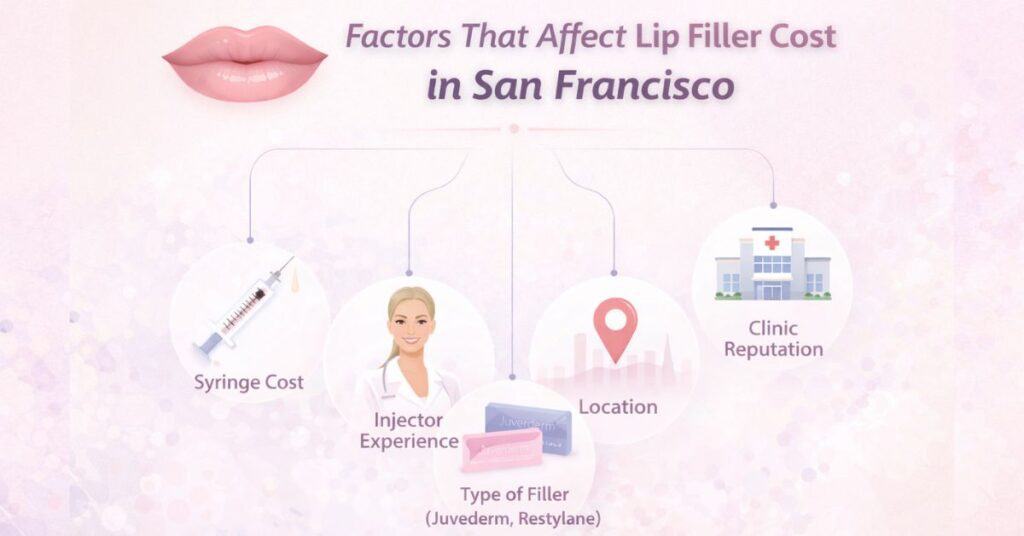 Factors That Affect Lip Filler Cost in San Francisco
